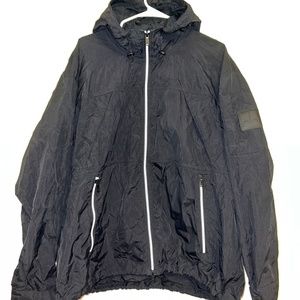MOOSE KNUCKLES BLACK STEREOS ANORAK JACKET - Size: L